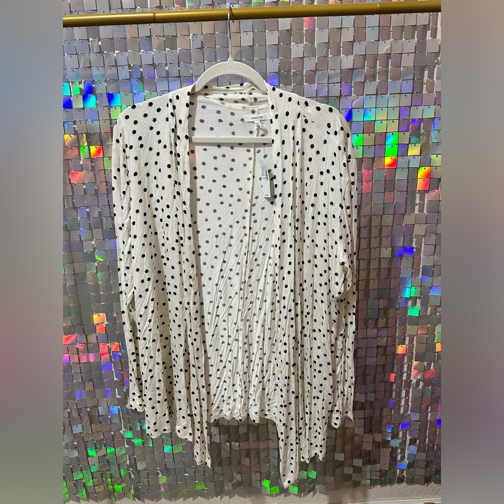 Polka Dot Cardigan